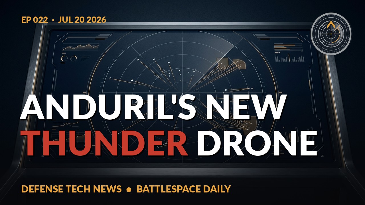 Anduril unveils 'Thunder' autonomous tiltrotor for Army helicopters